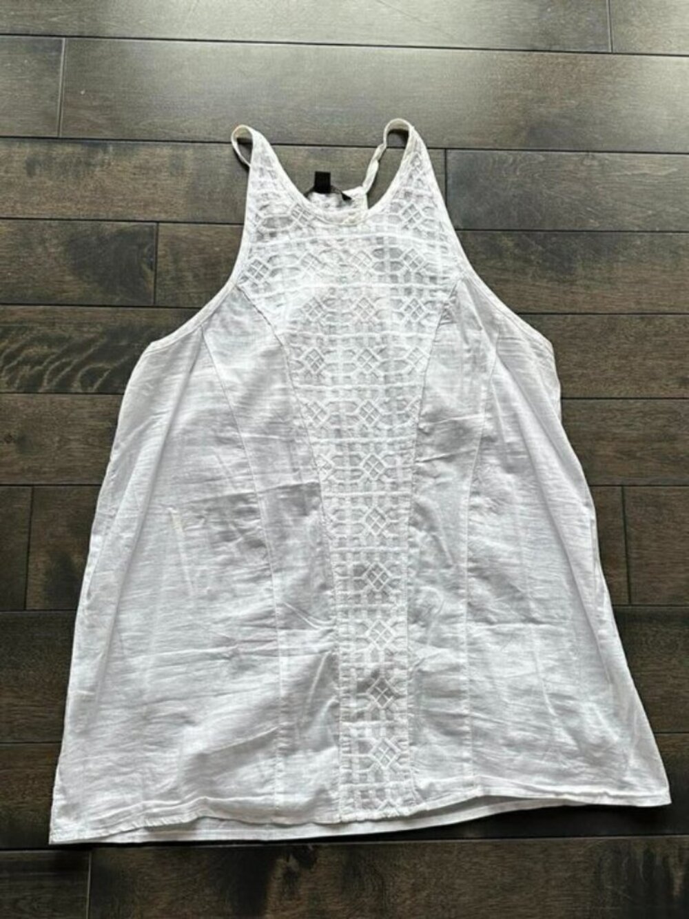 Club Monaco Cotton Racer Back Tank